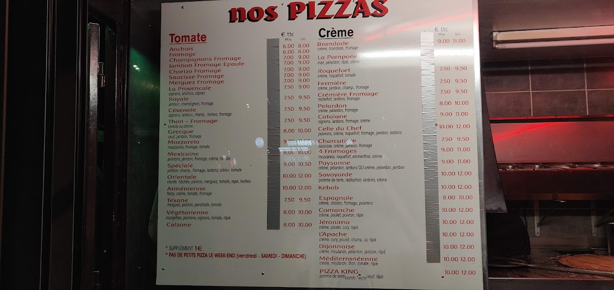 Pizza Richard rocade Photo Menu 4