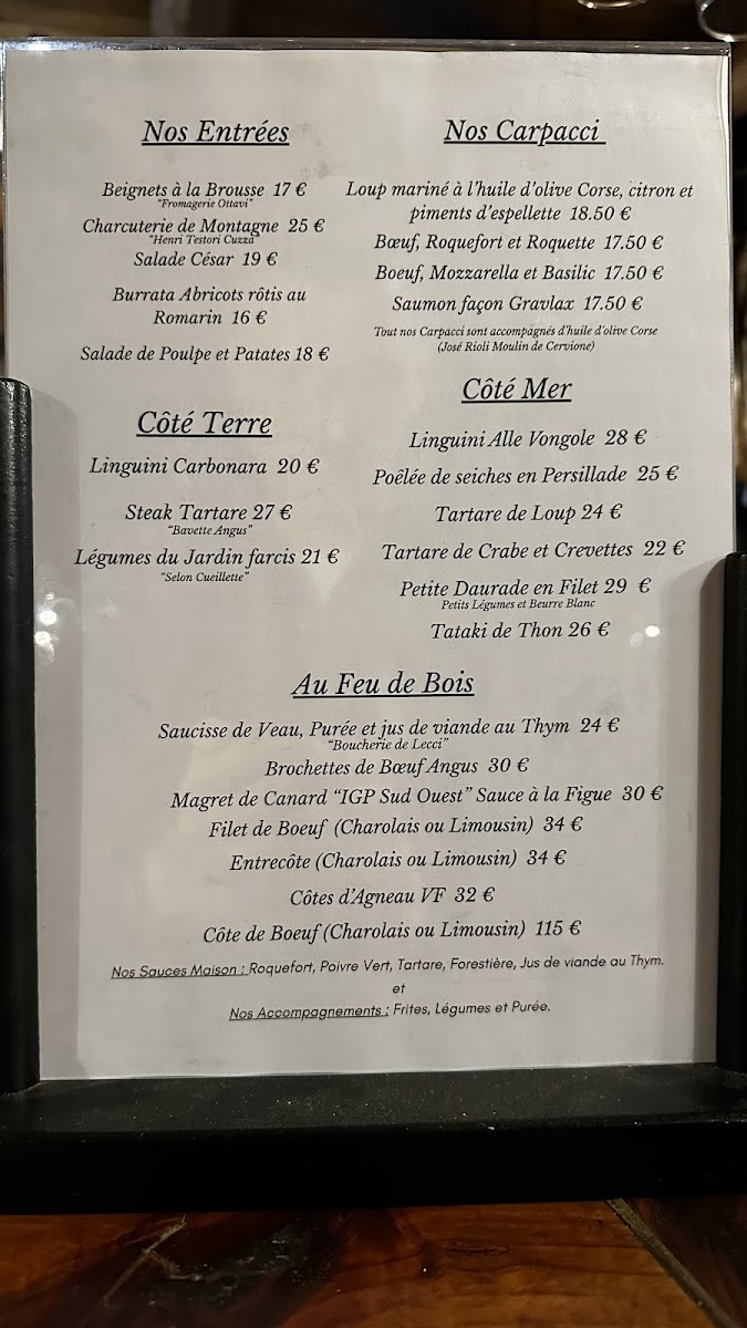 Le Figuier Restaurant Pizzeria - Grill Photo Menu 1