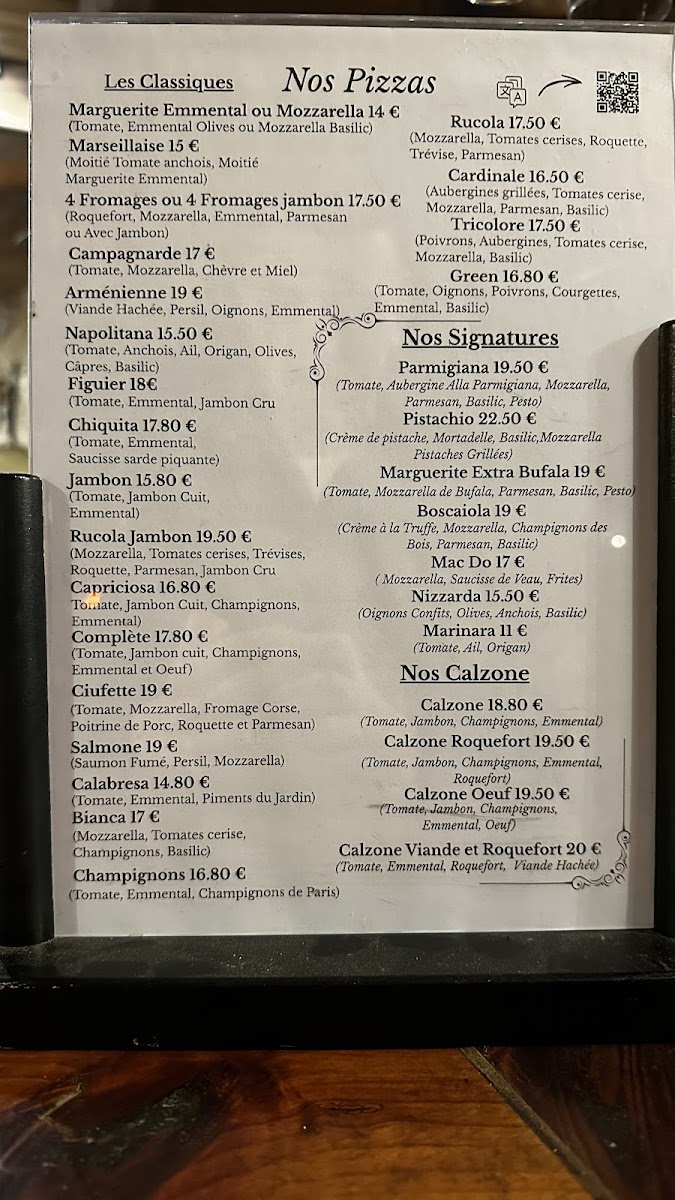 Le Figuier Restaurant Pizzeria - Grill Photo Menu 2