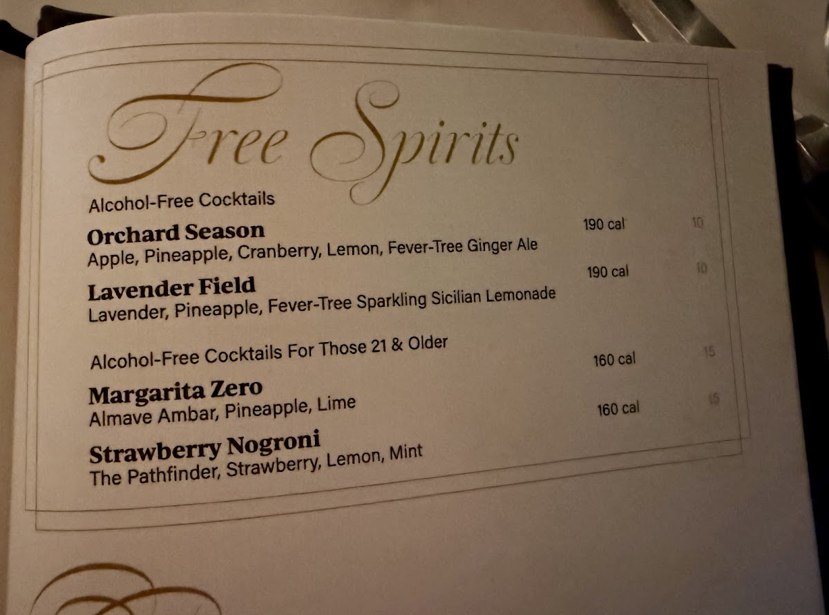 Morton's The Steakhouse - Desert Diamond Photo Menu 7