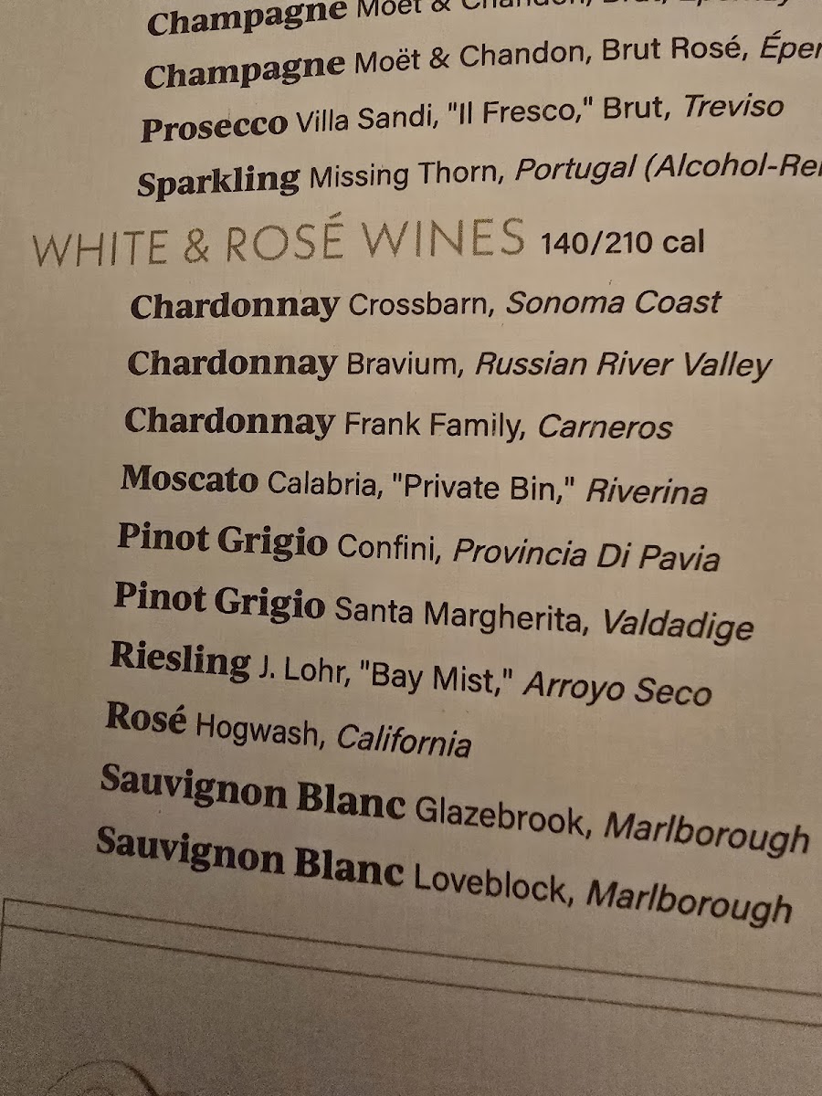 Morton's The Steakhouse - Desert Diamond Photo Menu 8