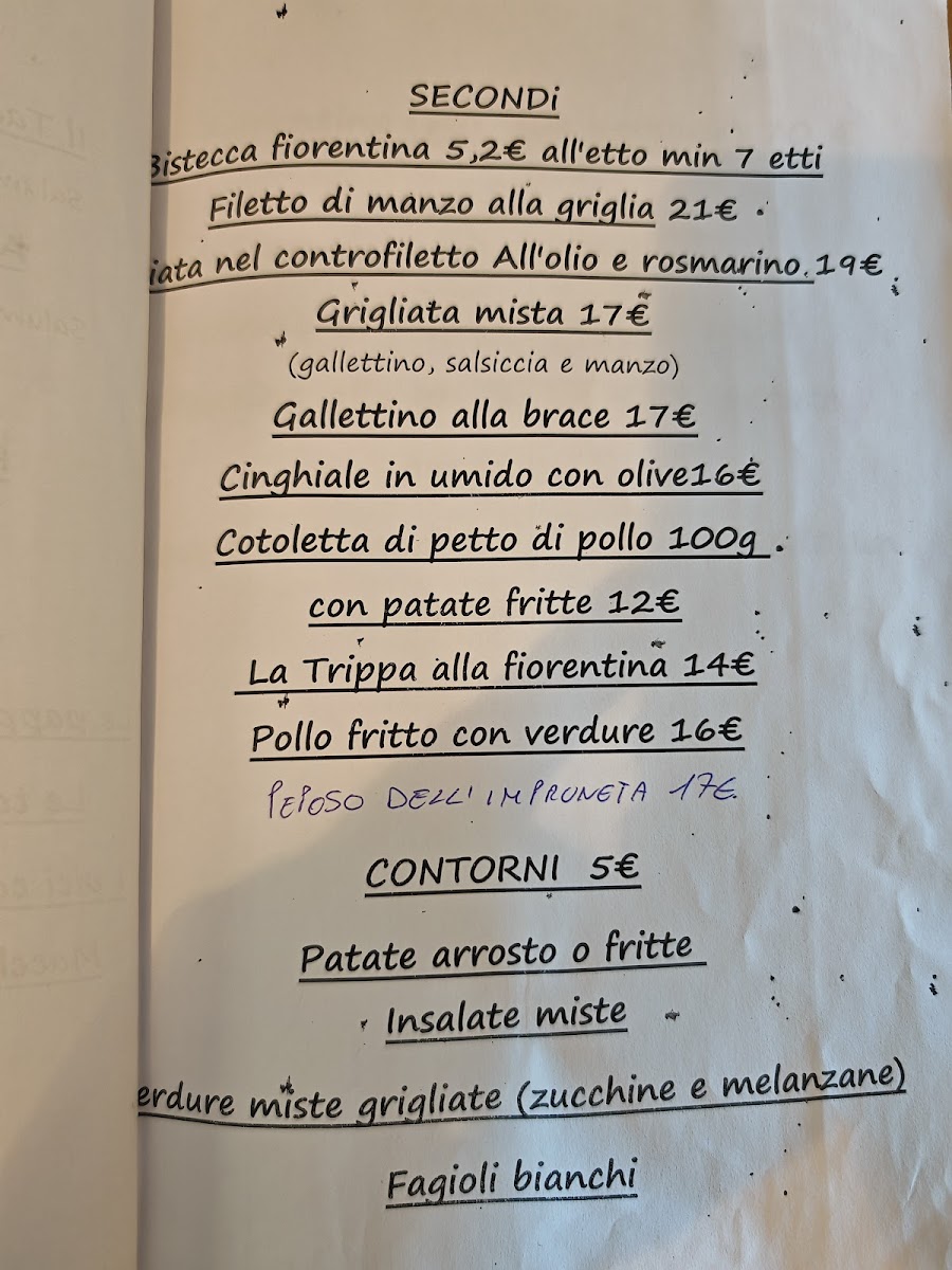 Trattoria le prunecce Photo Menu 1