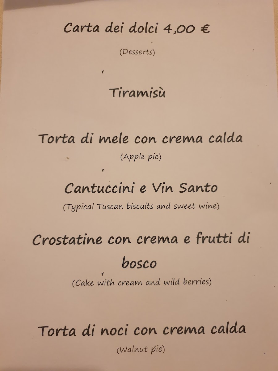 Trattoria le prunecce Photo Menu 6