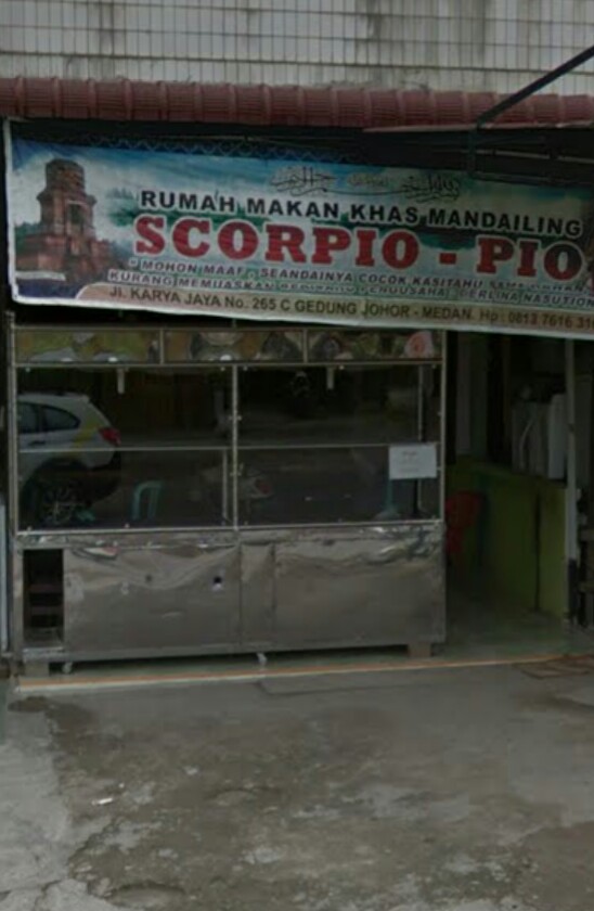 Rumah Makan Khas Mandailing Scorpio Pio Jaya