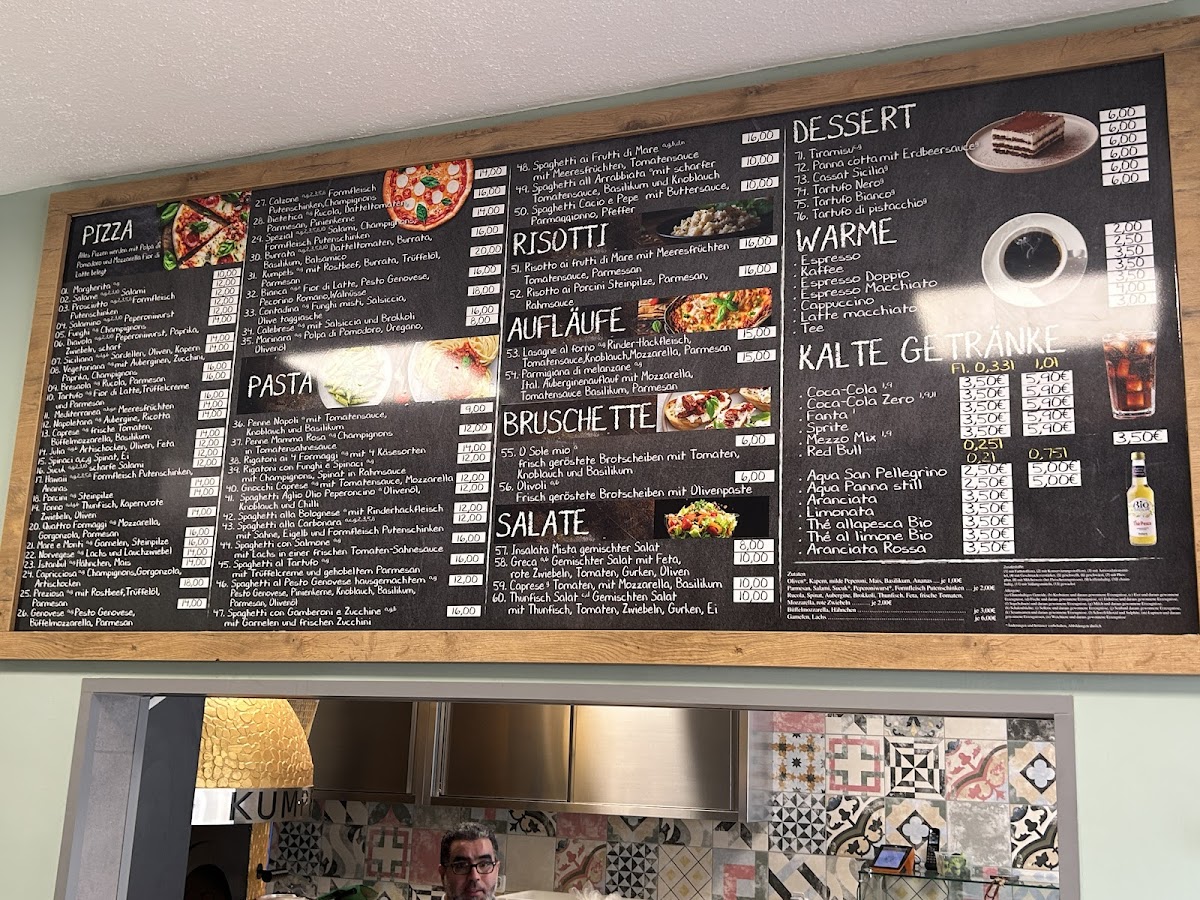 Kumpels Pizzeria Photo Menu 1