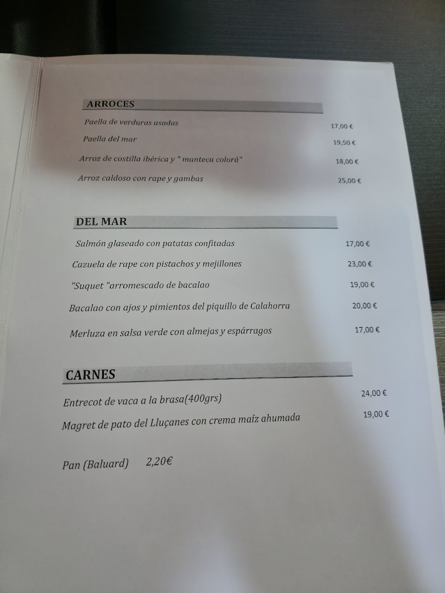 Remol Restaurant Photo Menu 3
