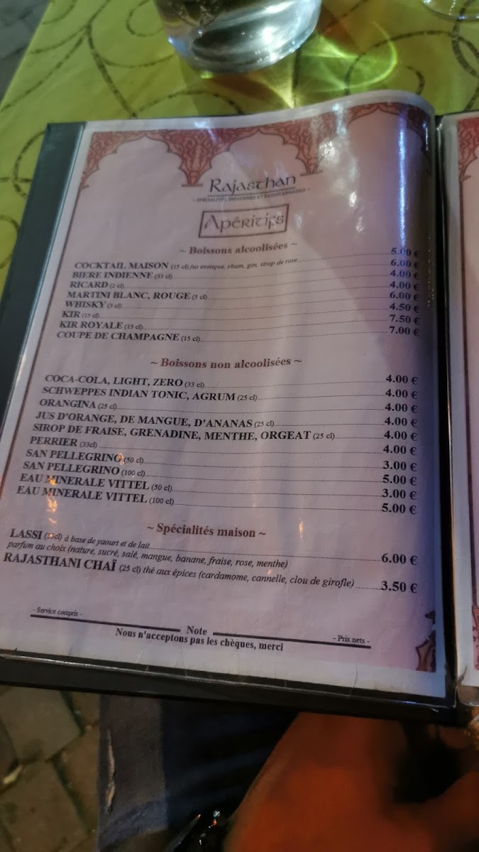 Rajasthan Restaurant Photo Menu 3