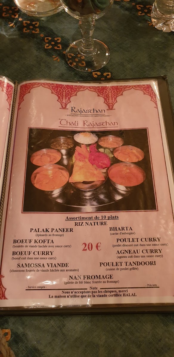 Rajasthan Restaurant Photo Menu 4