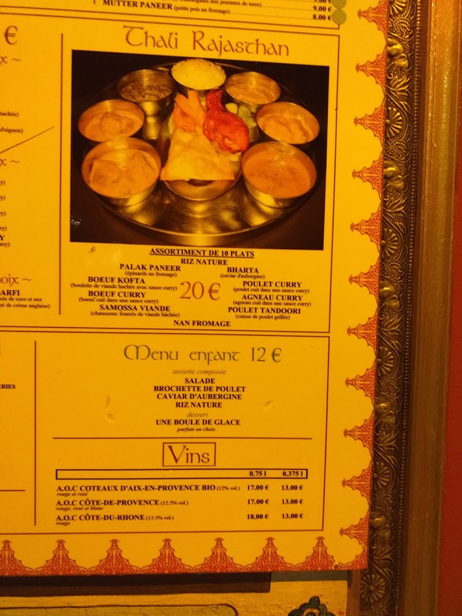 Rajasthan Restaurant Photo Menu 7