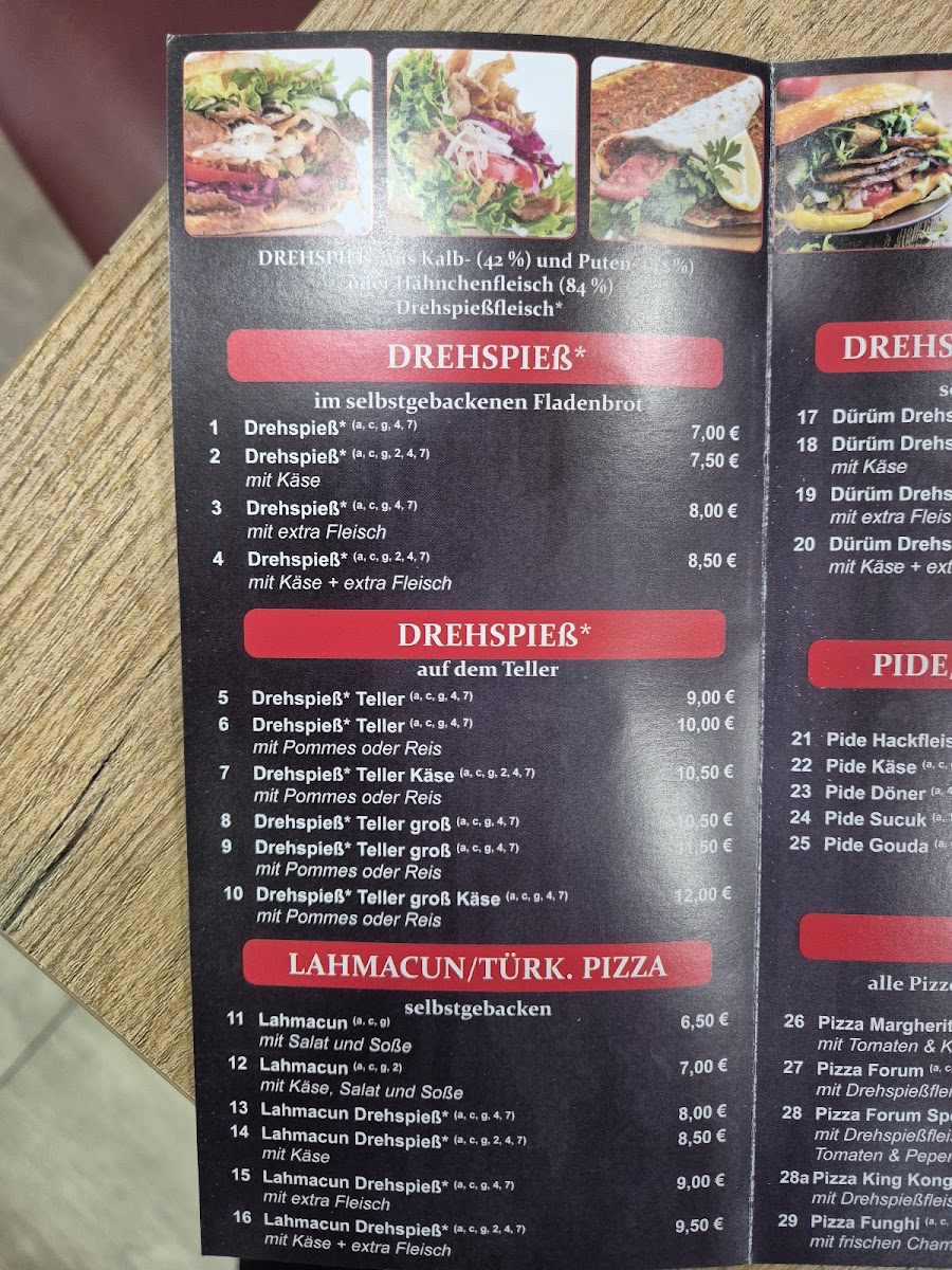 Forum Döner Photo Menu 7