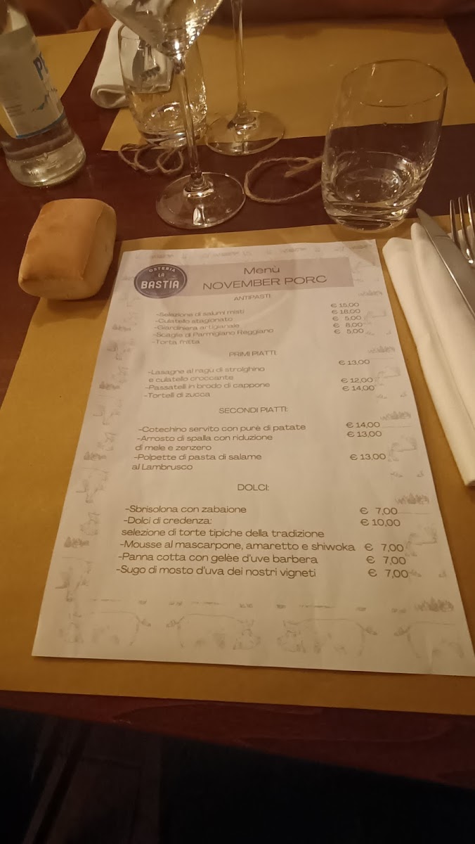 Osteria La Bastia - Pieveottoville Photo Menu 2