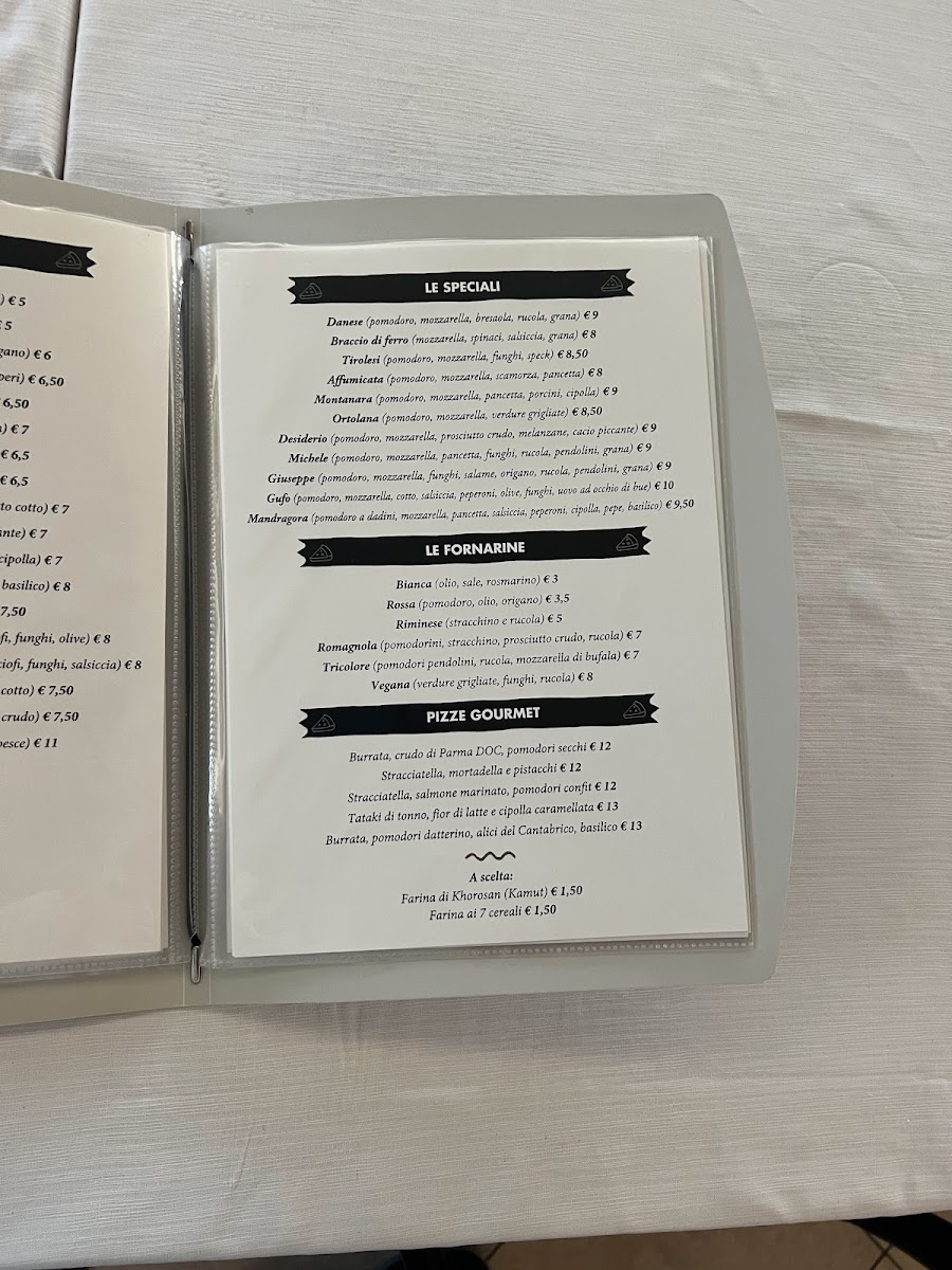 Tre sorelle Photo Menu 3
