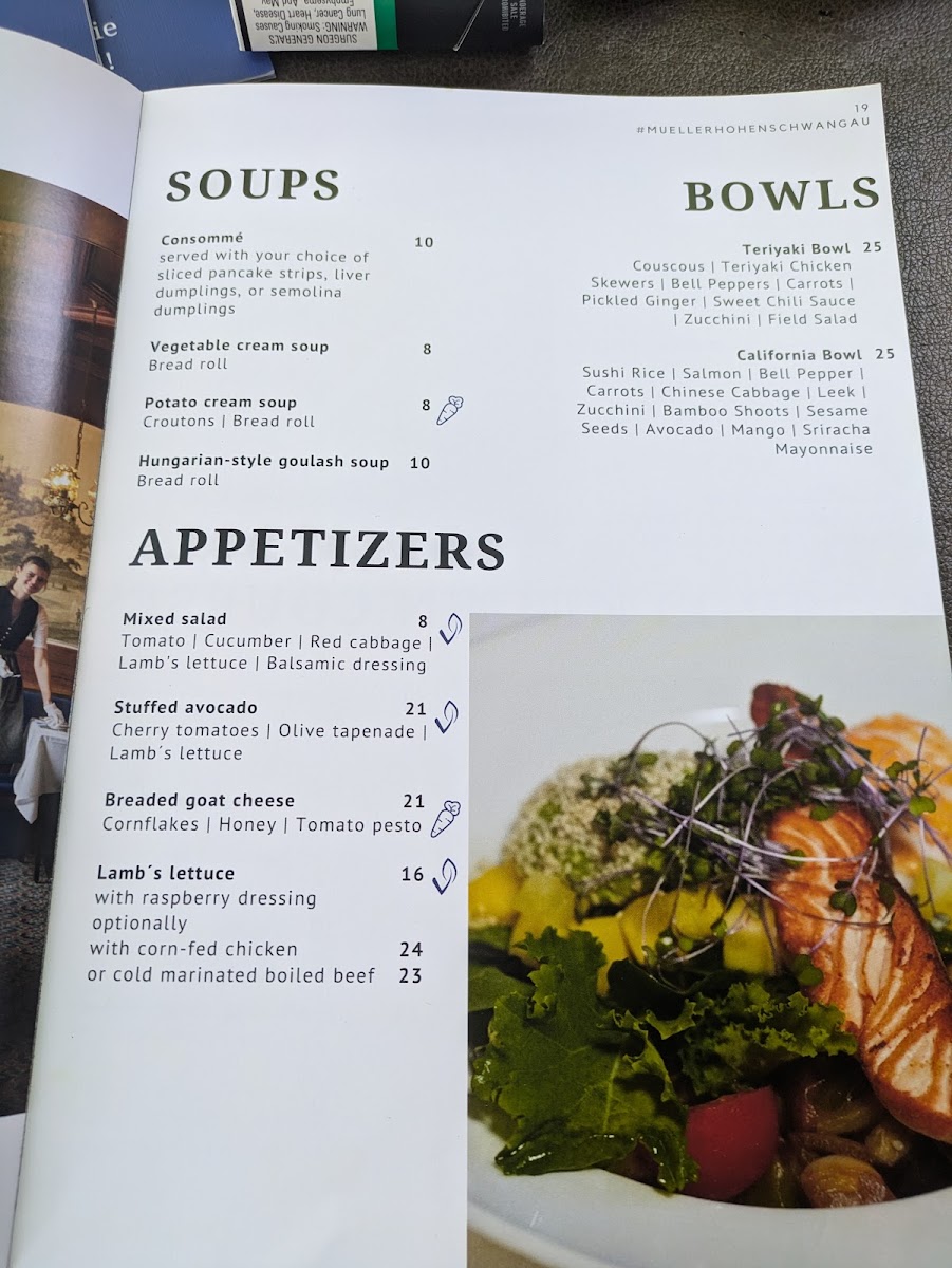 Restaurant Müller Photo Menu 1