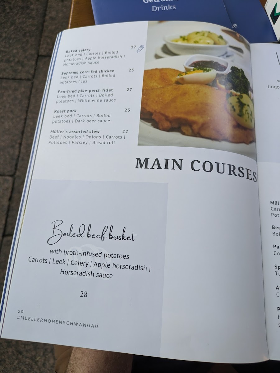 Restaurant Müller Photo Menu 6