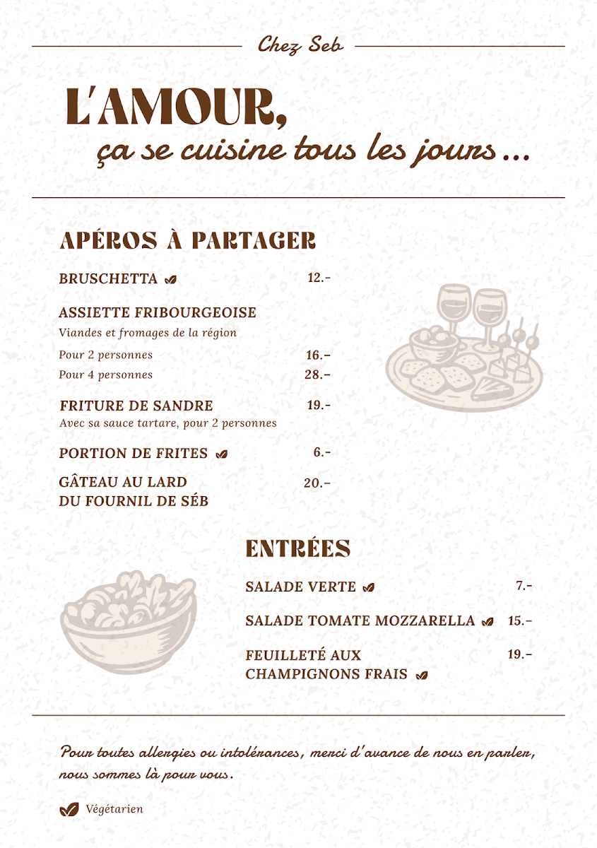 Restaurant Au Vieux Four Photo Menu 4