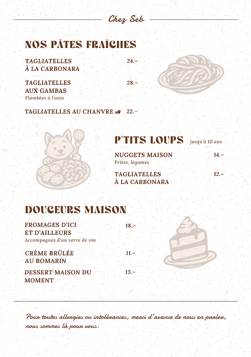 Restaurant Au Vieux Four Photo Menu 7