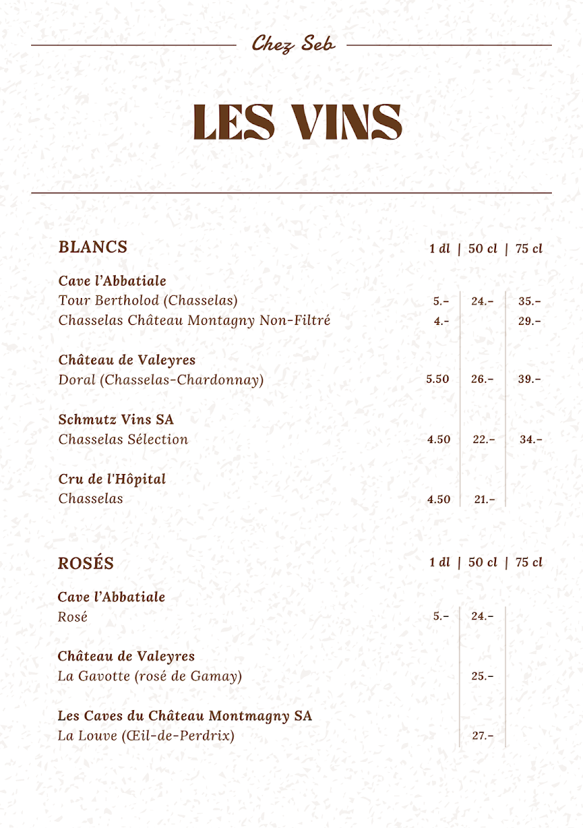 Restaurant Au Vieux Four Photo Menu 9