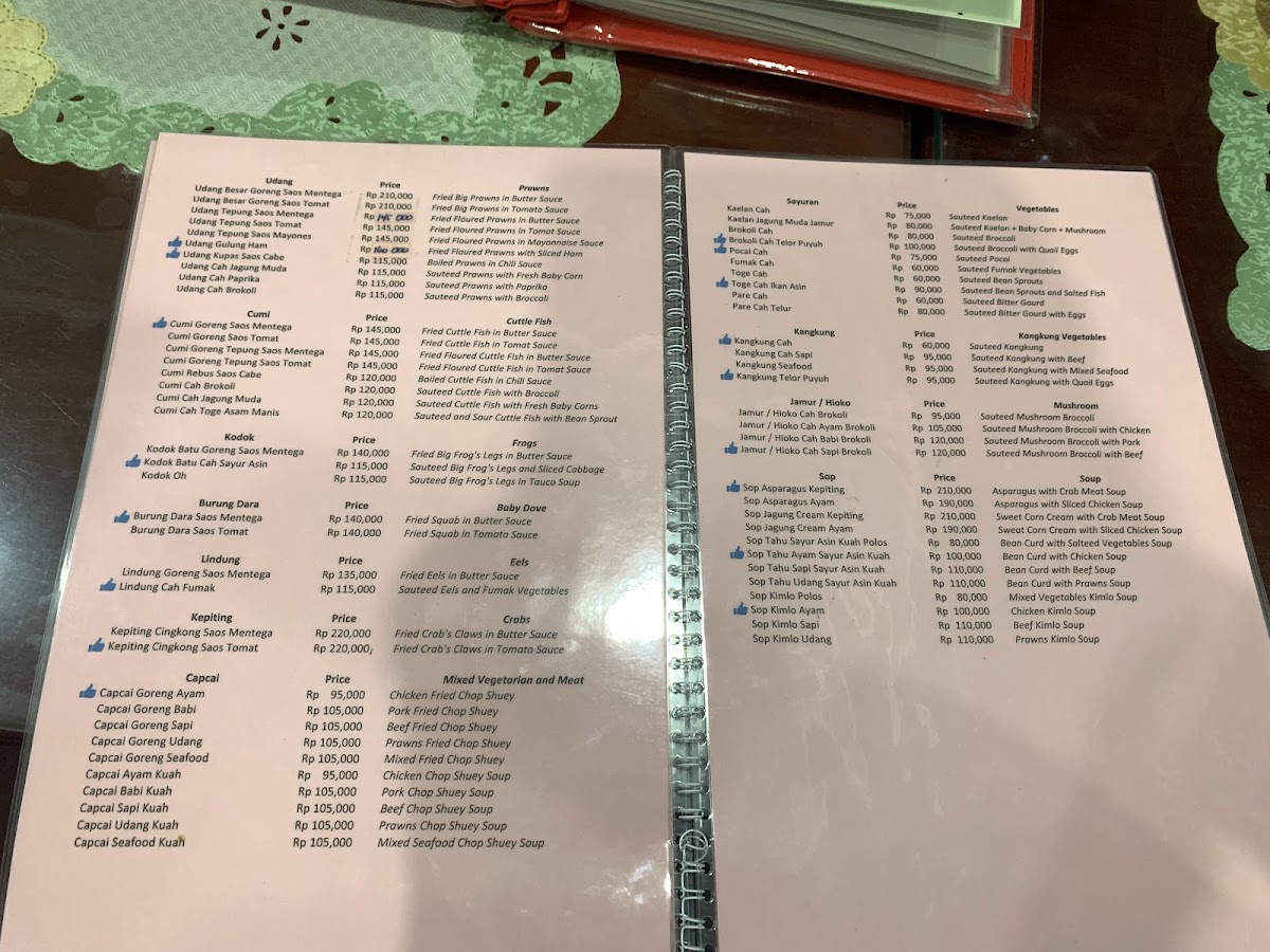 Restaurant Rendezvous - Kebon Sirih Photo Menu 2