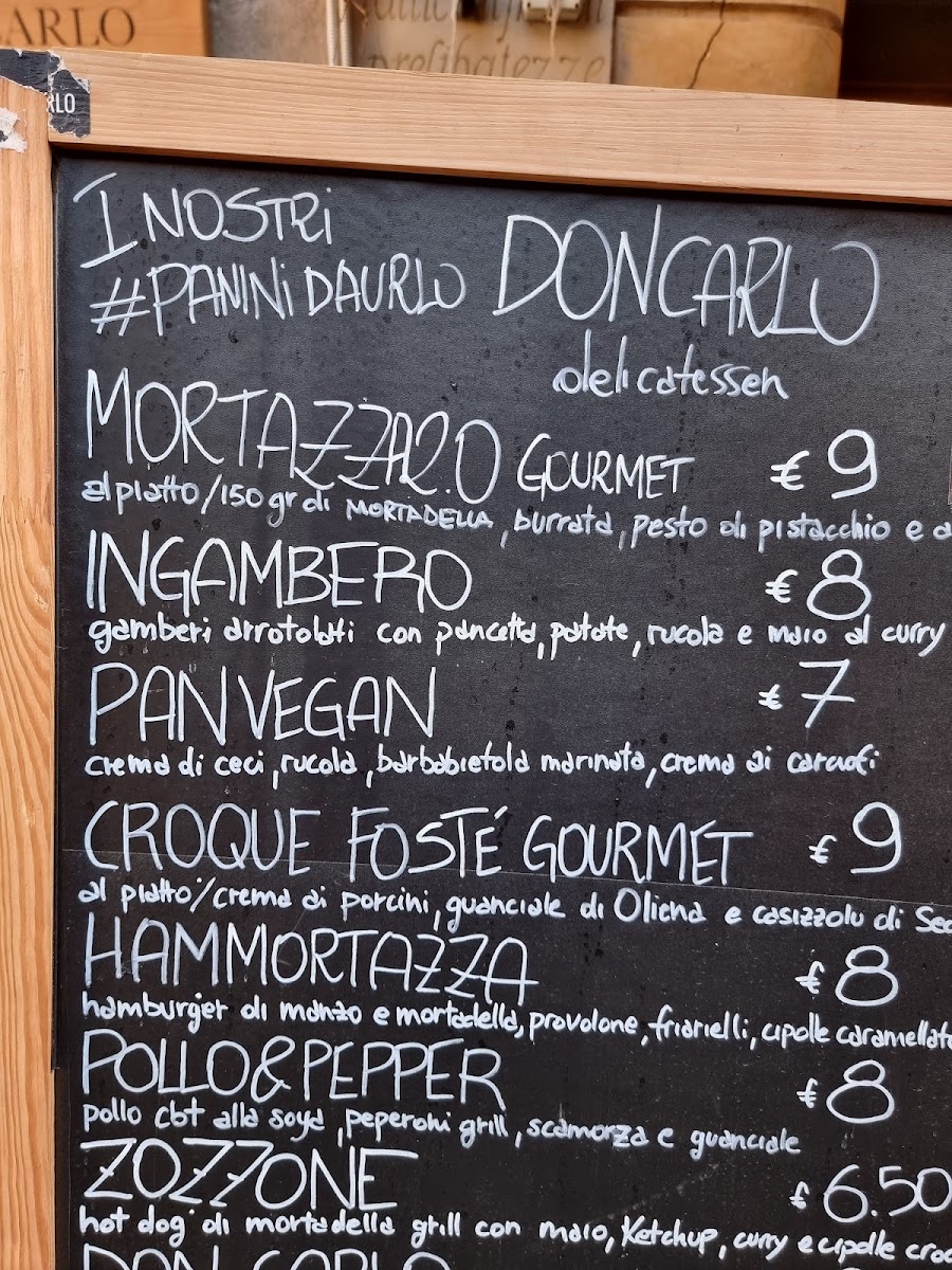 Don Carlo Delicatessen | Bosa Photo Menu 8