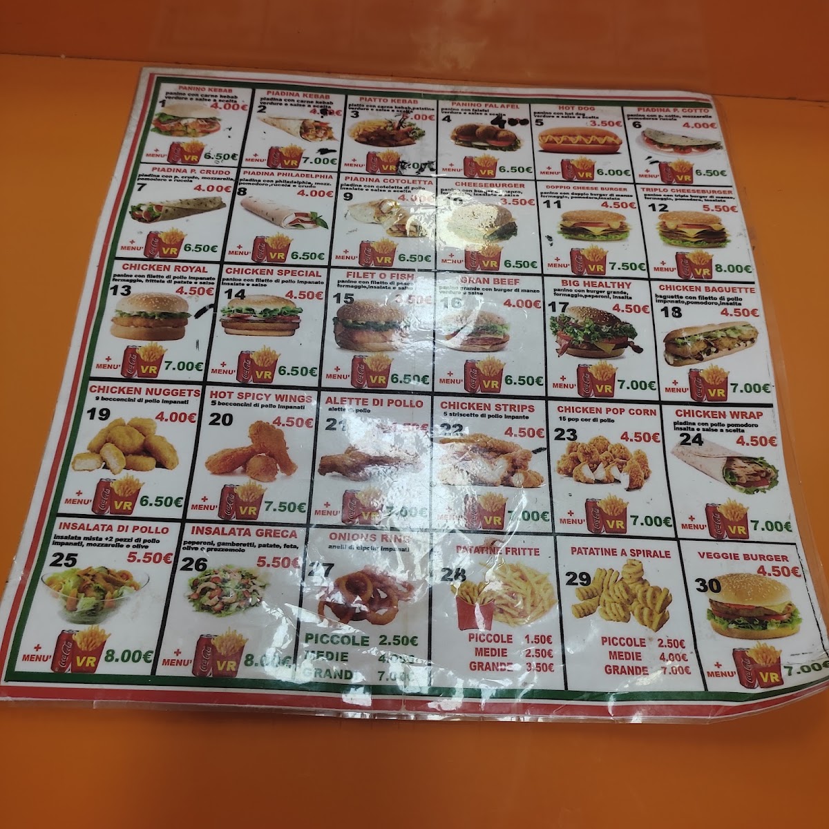 Arena pizzeria kebab 100% Halal Food Photo Menu 4