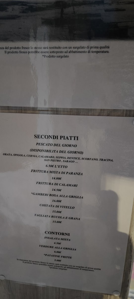 La Locanda Del Pescatore Photo Menu 2