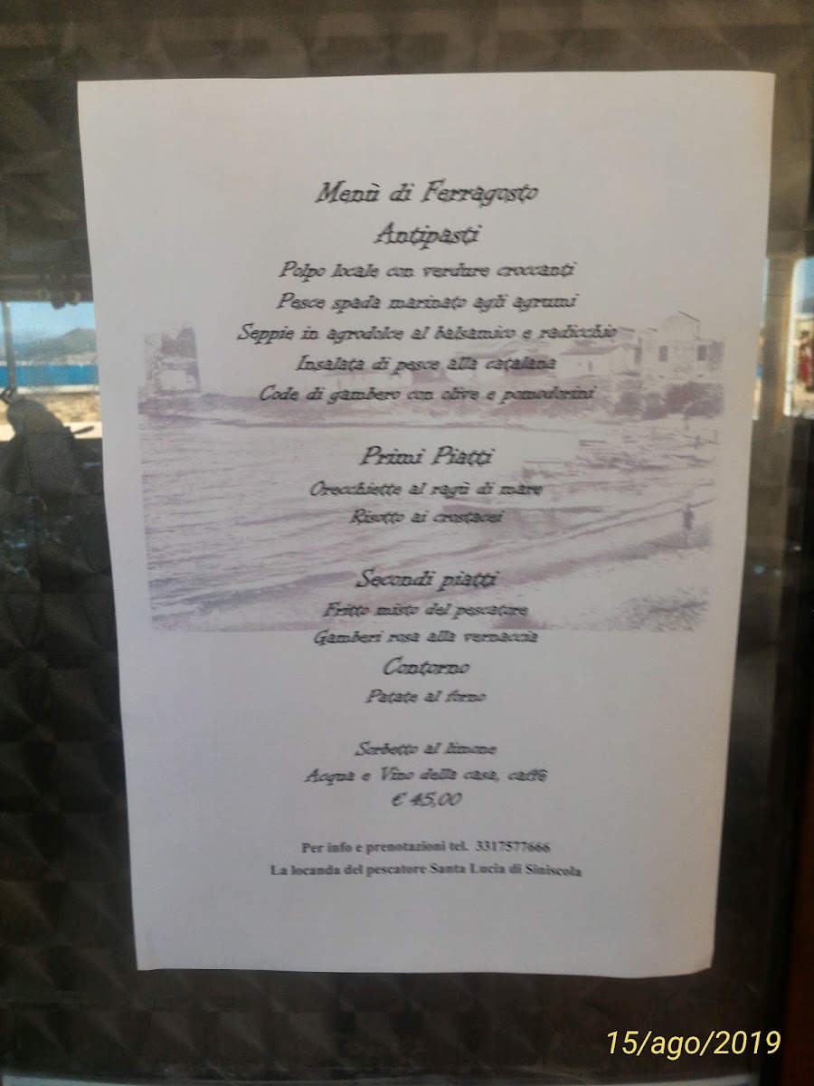 La Locanda Del Pescatore Photo Menu 3