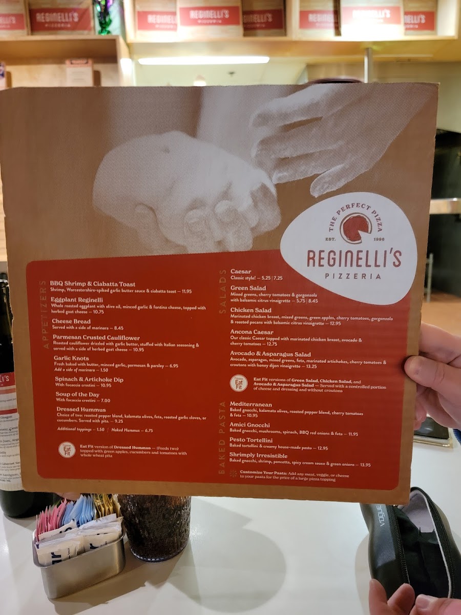 Reginelli's Pizzeria Photo Menu 4