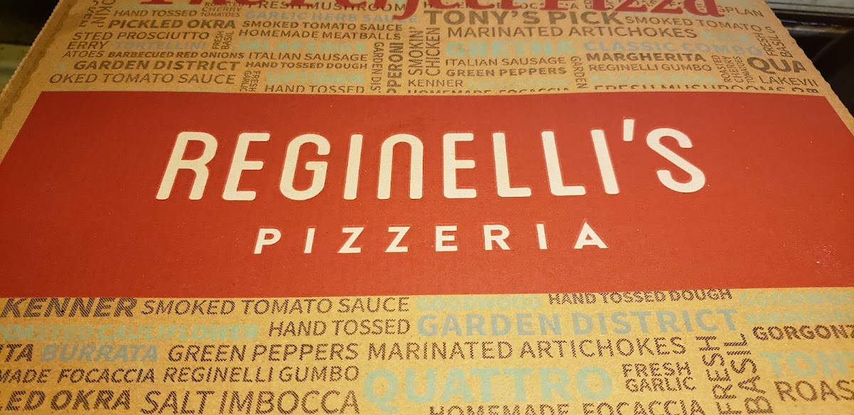 Reginelli's Pizzeria Photo Menu 8