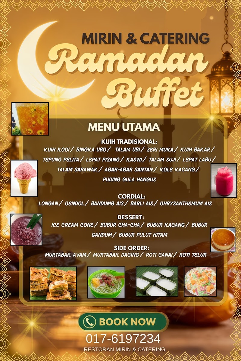 Mirin Restaurant and Catering Photo Menu 1