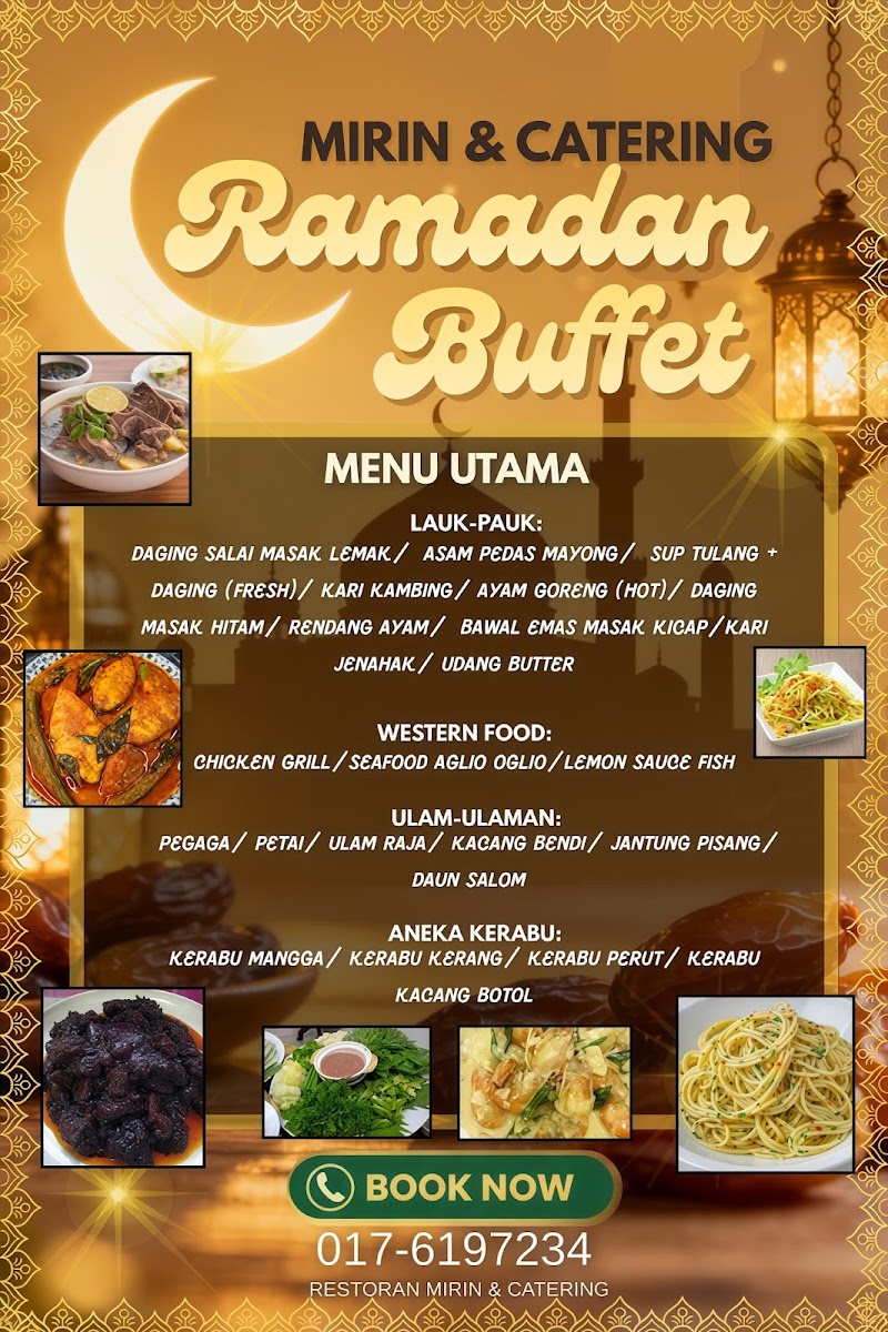 Mirin Restaurant and Catering Photo Menu 2