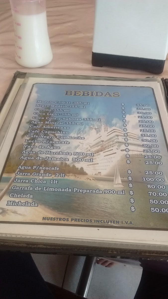 El Veracruzano Photo Menu 9