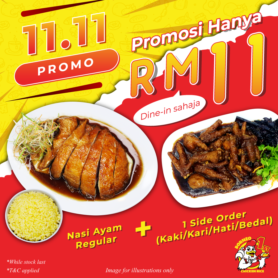 Borneo 1st Chicken Rice Inanam Photo Menu 7