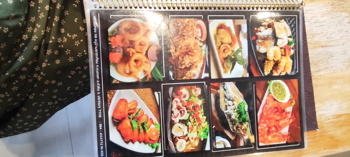 ร้านอาหารเข็มทองเขาตะเกียบ Khemthong restaurant Photo Menu 8