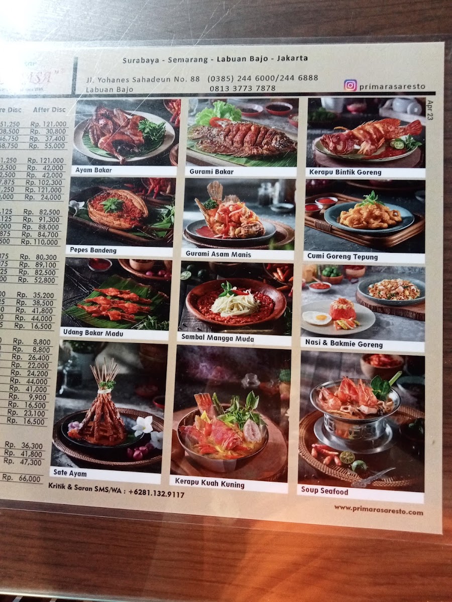 Ayam Bakar Primarasa Labuan Bajo Photo Menu 10