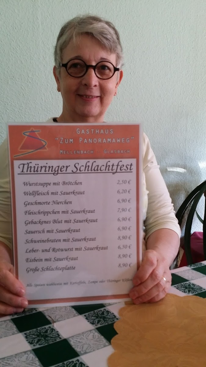 Gasthaus 'Zum Panoramaweg' Photo Menu 4