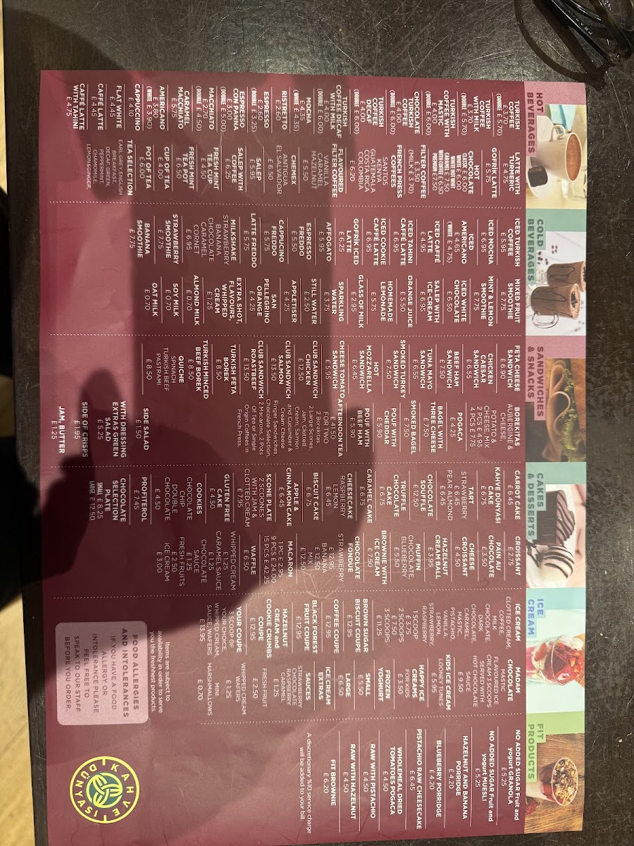 Kahve Dunyasi Photo Menu 1