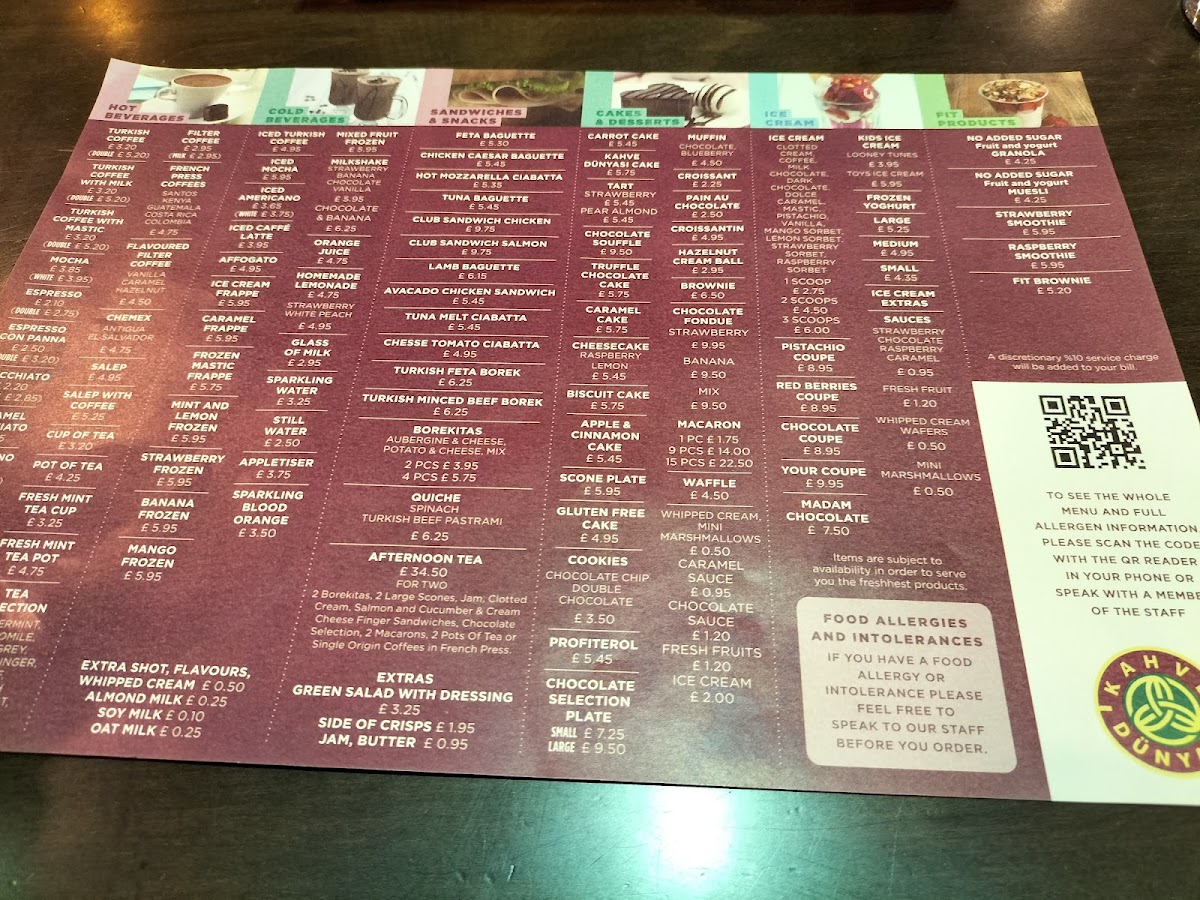 Kahve Dunyasi Photo Menu 7