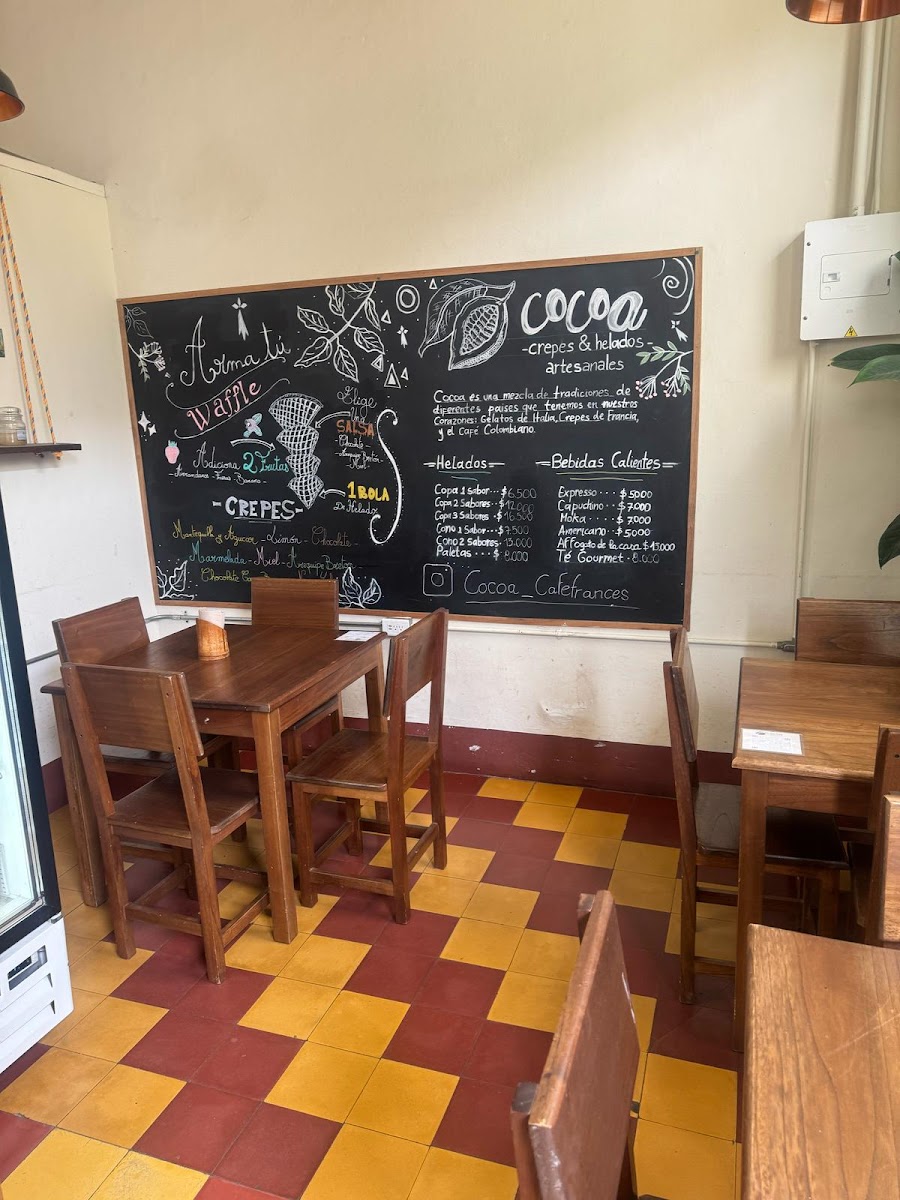 Cocoa Café Gelateria Photo Menu 3
