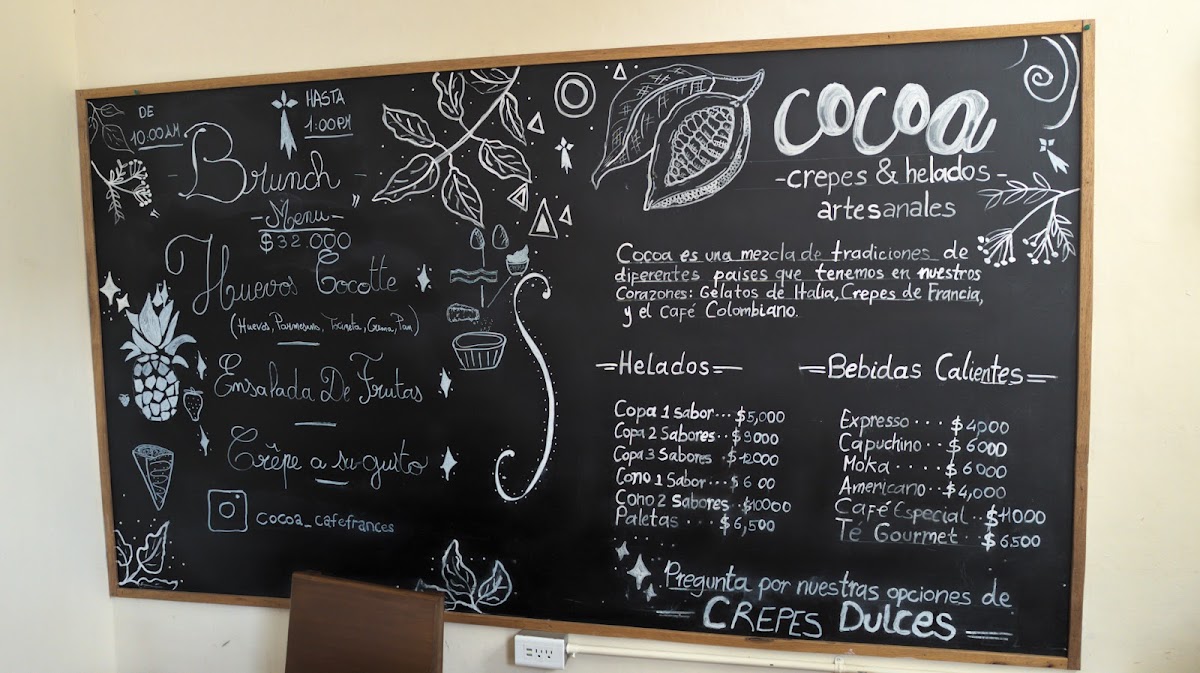 Cocoa Café Gelateria Photo Menu 6