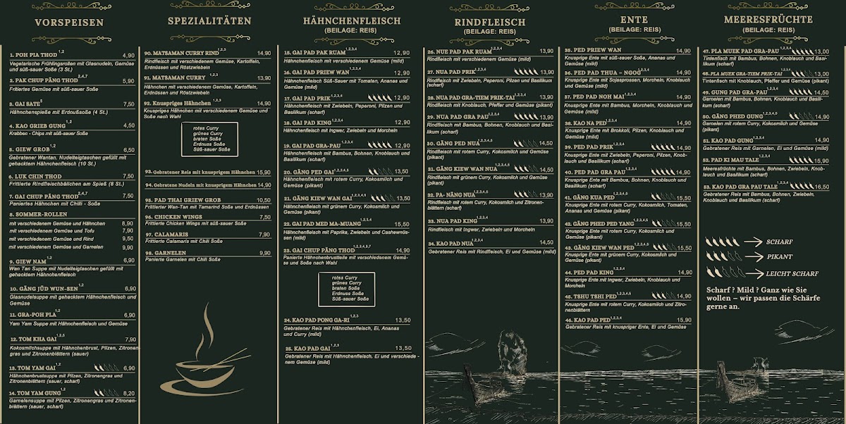 Yam Yam Thai-Restaurant Mannheim Photo Menu 1