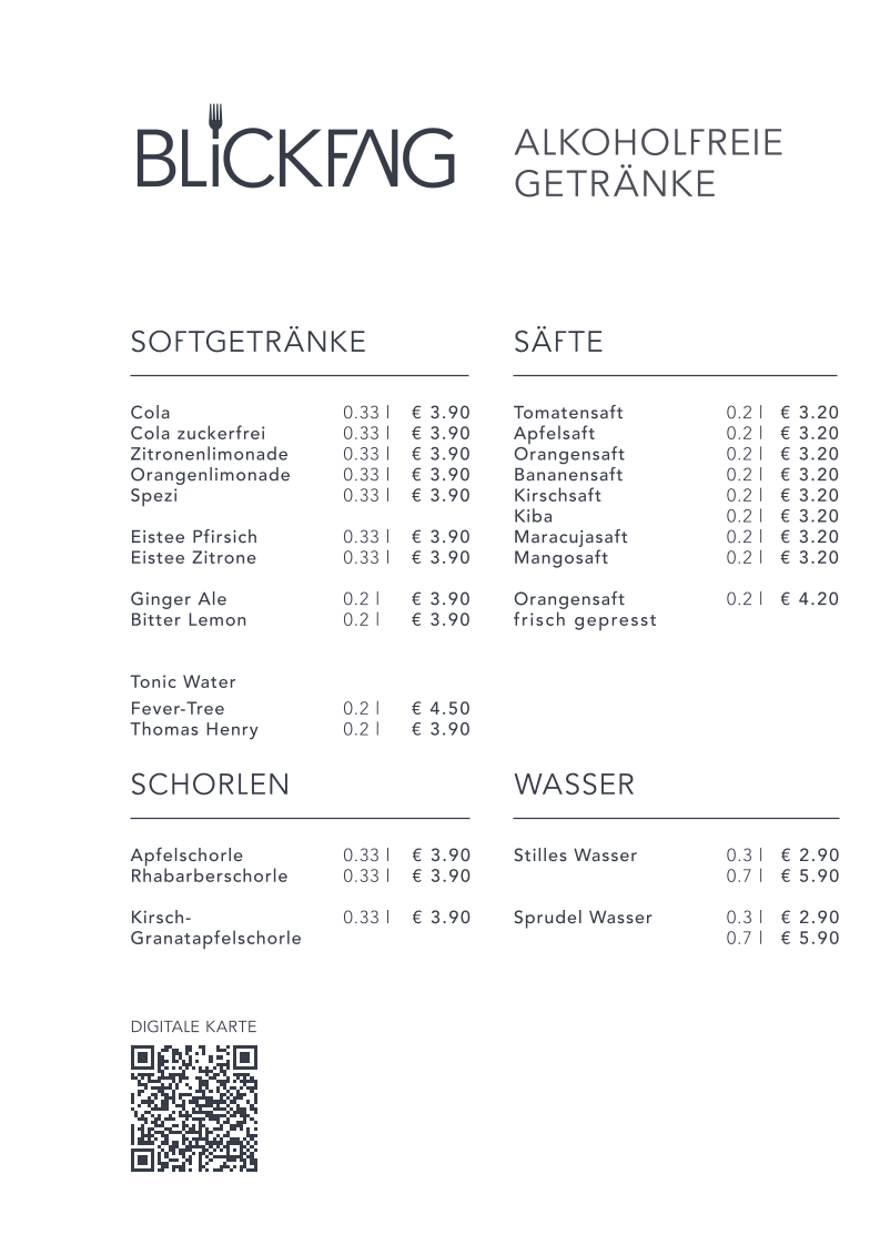Blickfang Photo Menu 2