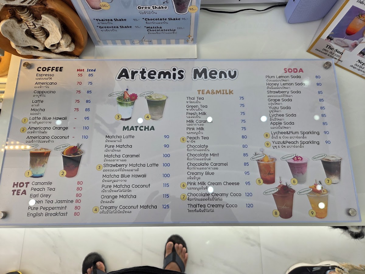 Artemis Cafe Bangsaen Photo Menu 6