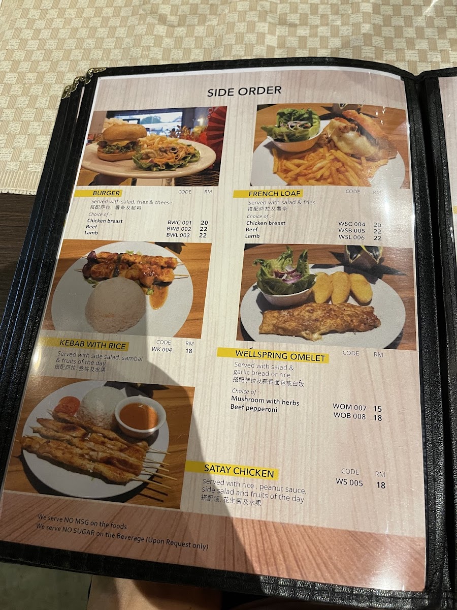Well Spring Cafe & Grill Photo Menu 6