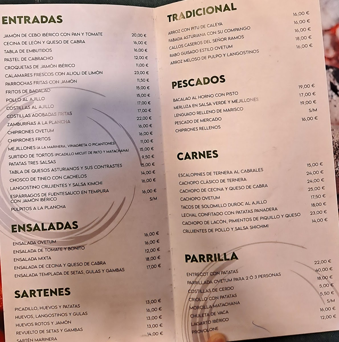 Ovetum Sidrería - Parrilla Photo Menu 1