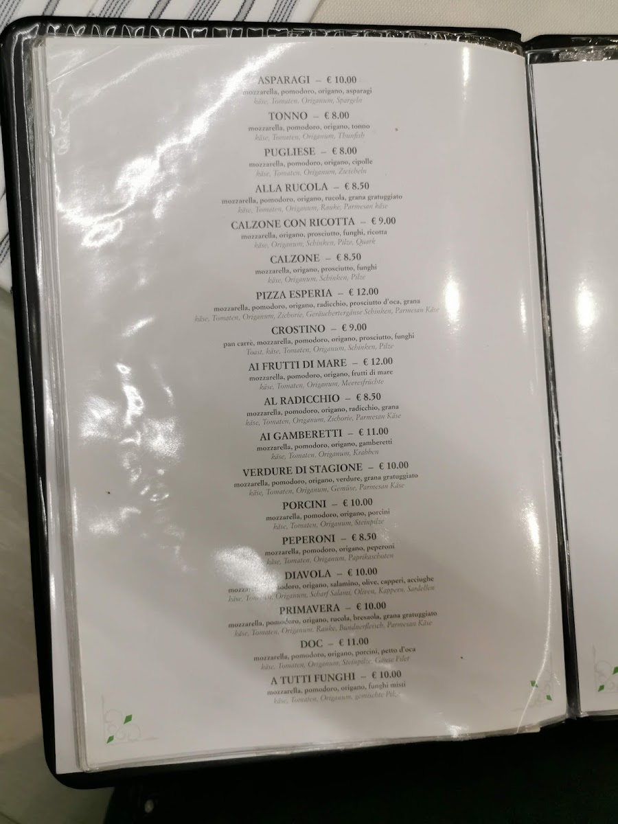 Ristorante Pizzeria Esperia Photo Menu 10