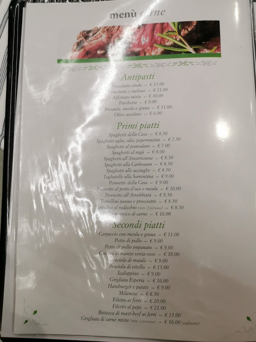 Ristorante Pizzeria Esperia Photo Menu 6