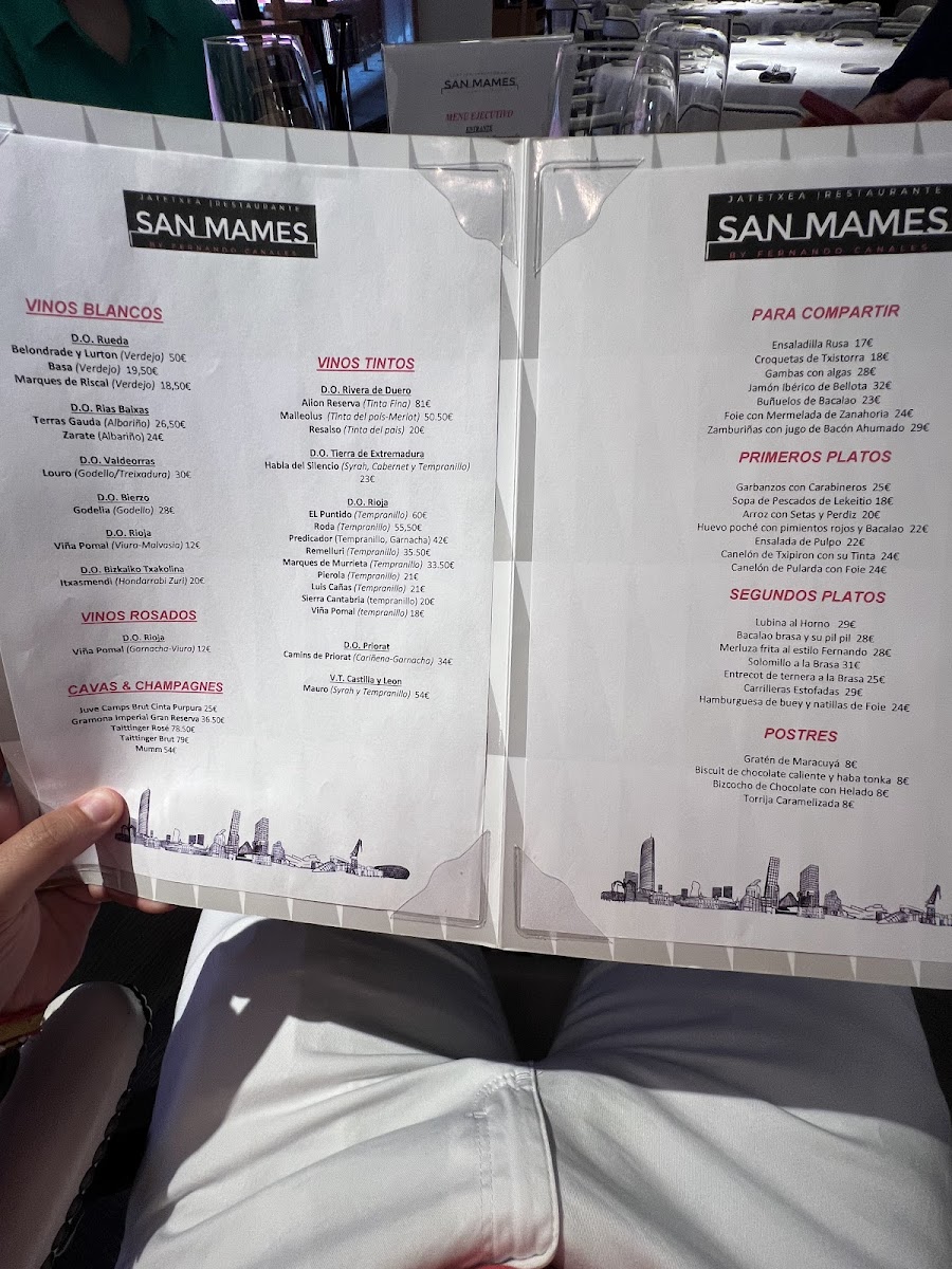 San Mamés Jatetxea Photo Menu 5