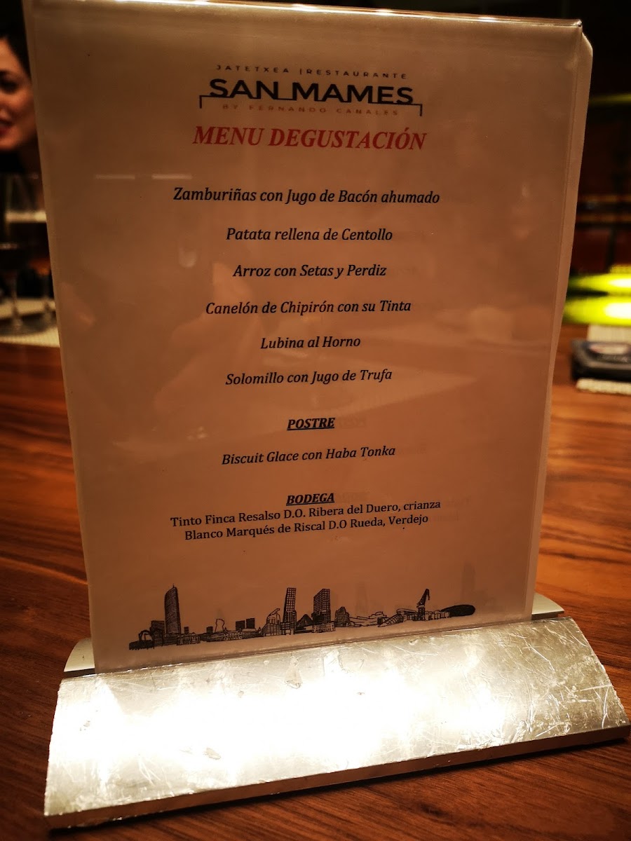San Mamés Jatetxea Photo Menu 9