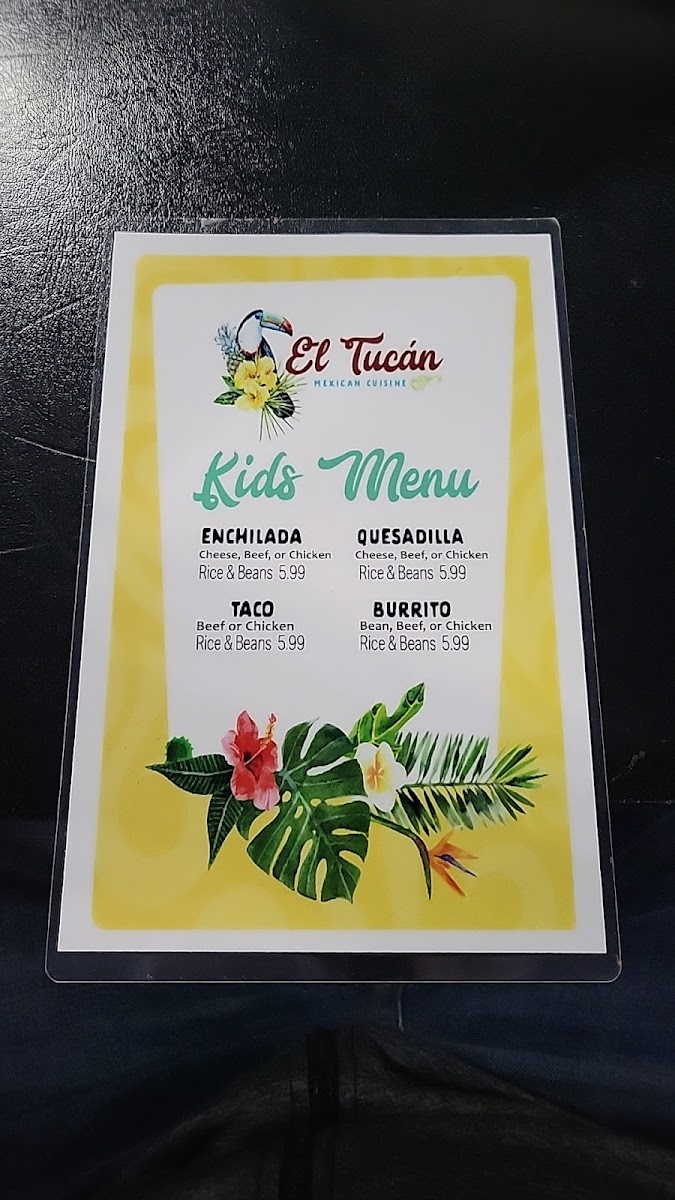 El Tucán Authentic Mexican Cuisine Photo Menu 10