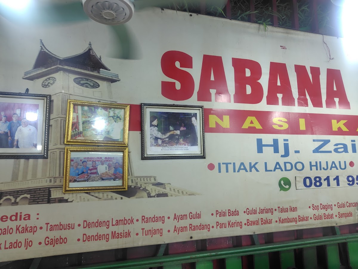 Sabana Asli Nasi Kapau Hj. Zaidar Photo Menu 1